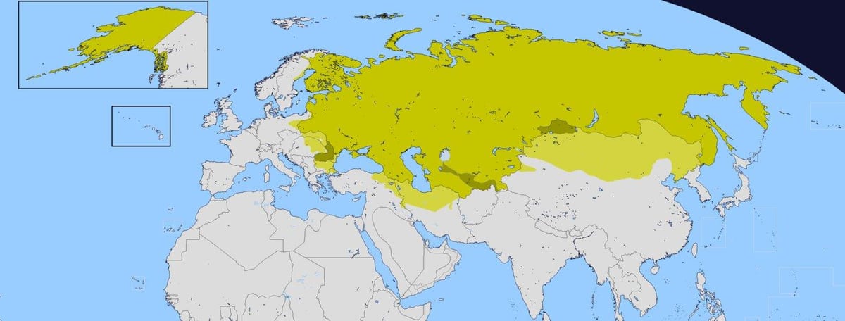 mapa del imperio ruso