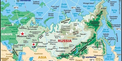 Mapa de ufa Rusia